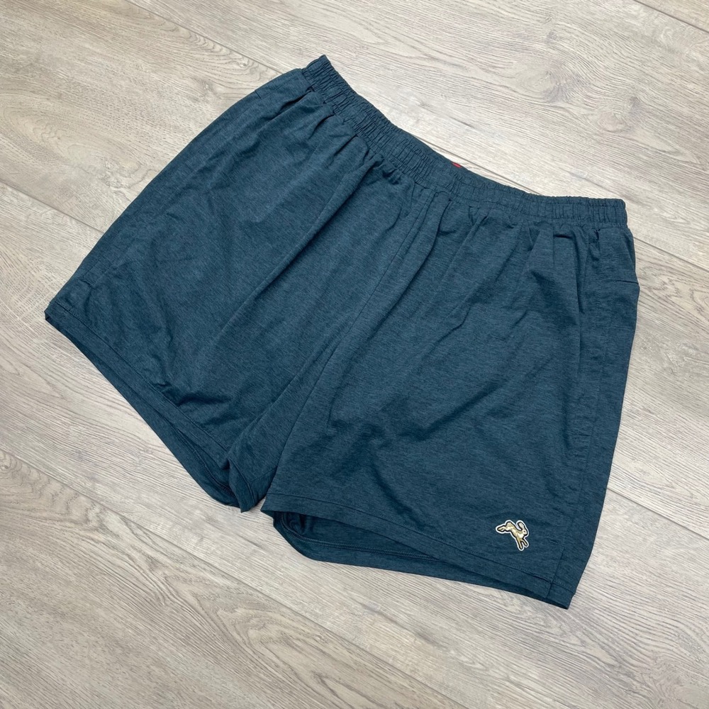 Tracksmith Running Shorts Mens XL Blue Session Lined Athletic Workout